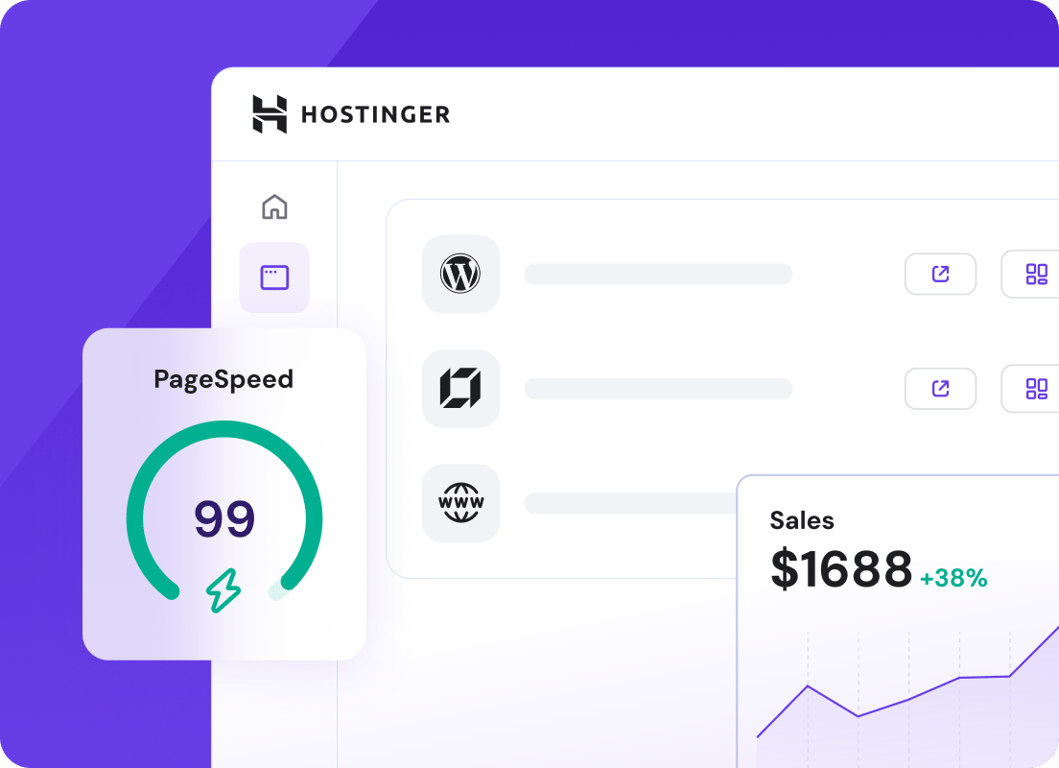 Web hosting với điểm hiệu suất cao